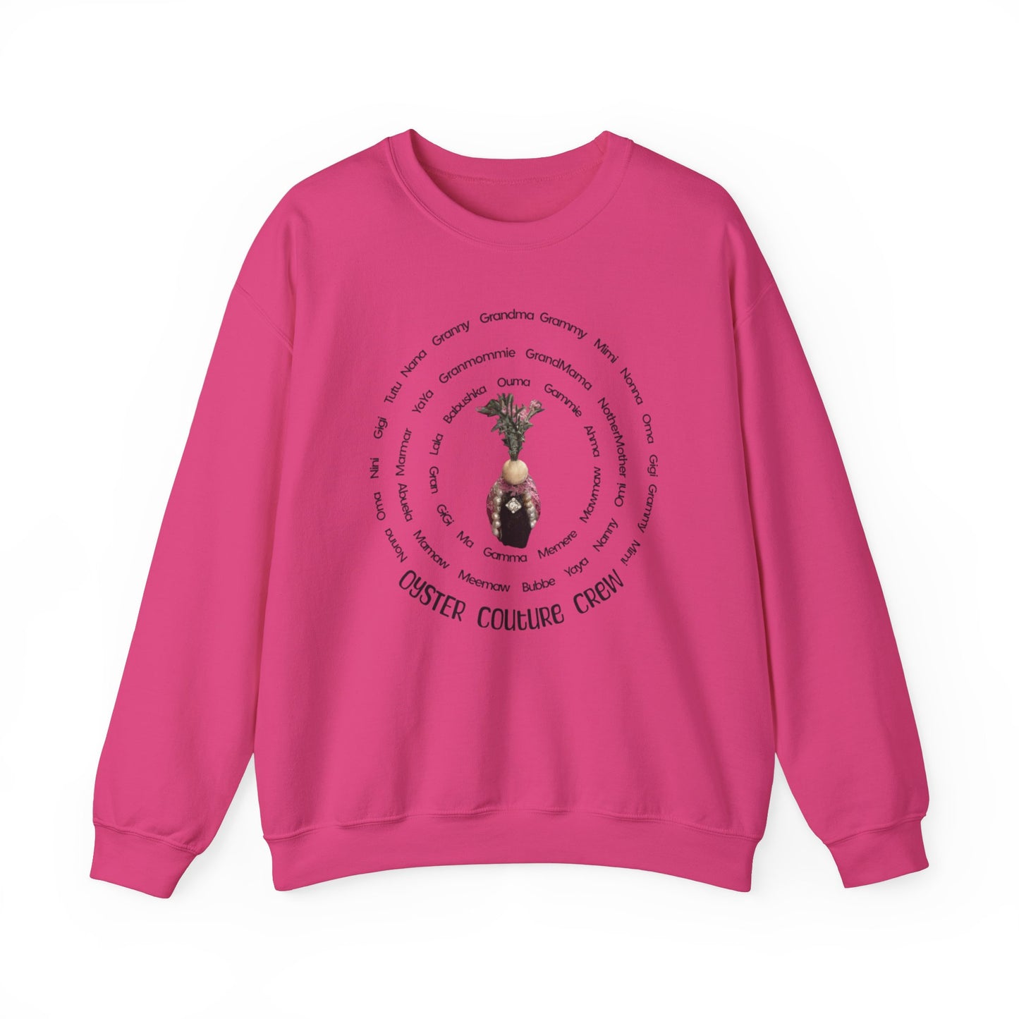 Unisex Heavy Blend™ Crewneck Sweatshirt Grandmas go by many names, find your Gramma name around Oyster Couture Diva