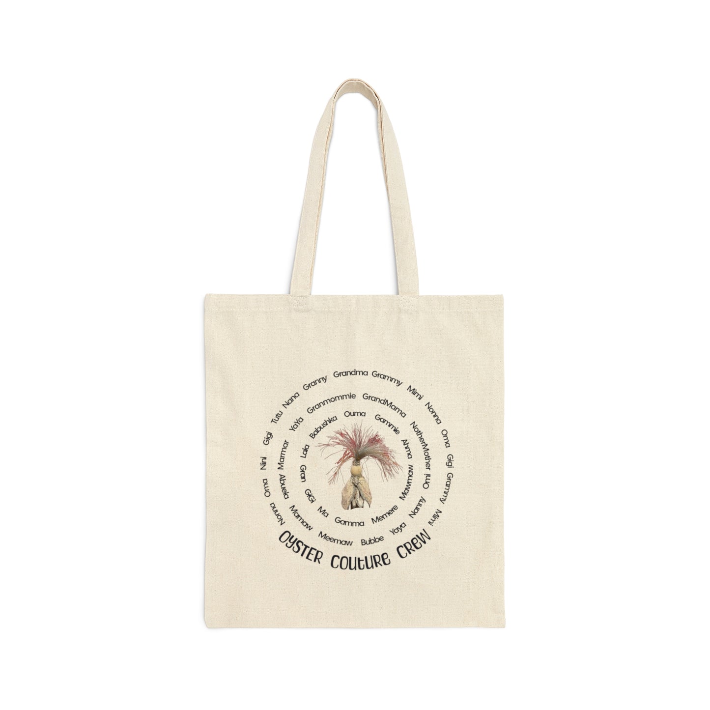 Grandma's Greenest Christmas Gift bags are Cotton Canvas Tote Bags with Grandma names they are reusable all year around, carry all for teachers, bags for grandma