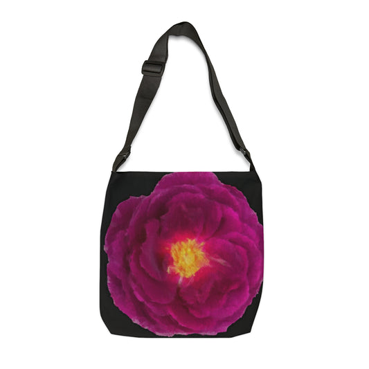 Adjustable Tote Bag Magenta Rose: Nature's Wonders for Your Unique Style