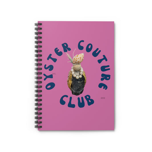 Spiral Notebook - Ruled Line Oyster Cuture Club Collection