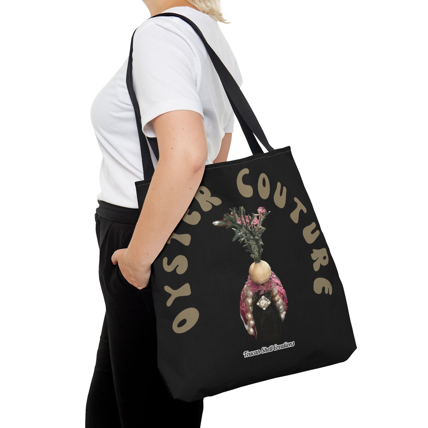 Tote Bag Carry All for Fun Girl Groups, Halloween costume kit, family group gifts, teacher group gifts, gifts for mom, oyster roast kit bag