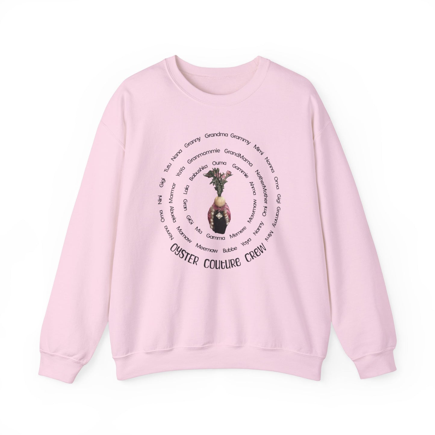 Unisex Heavy Blend™ Crewneck Sweatshirt Grandmas go by many names, find your Gramma name around Oyster Couture Diva