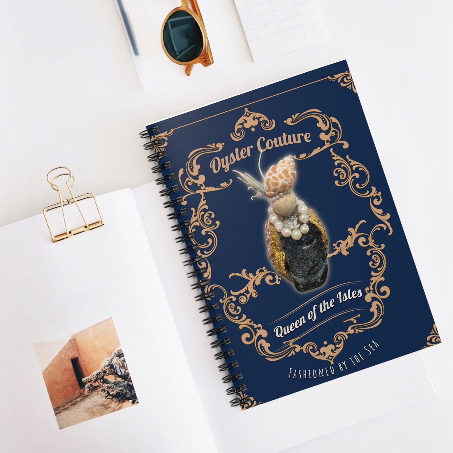 Spiral Notebook - Ruled Line Oyster Couture Characters Collection