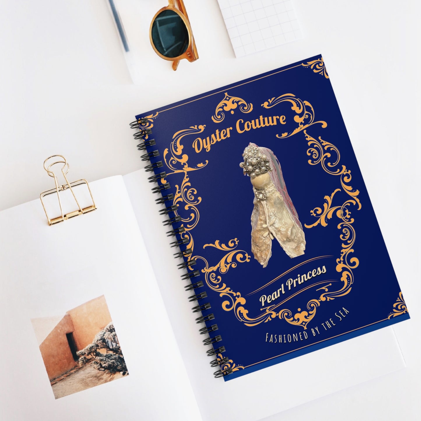 Spiral Notebook - Ruled Line Oyster Couture Characters Collection