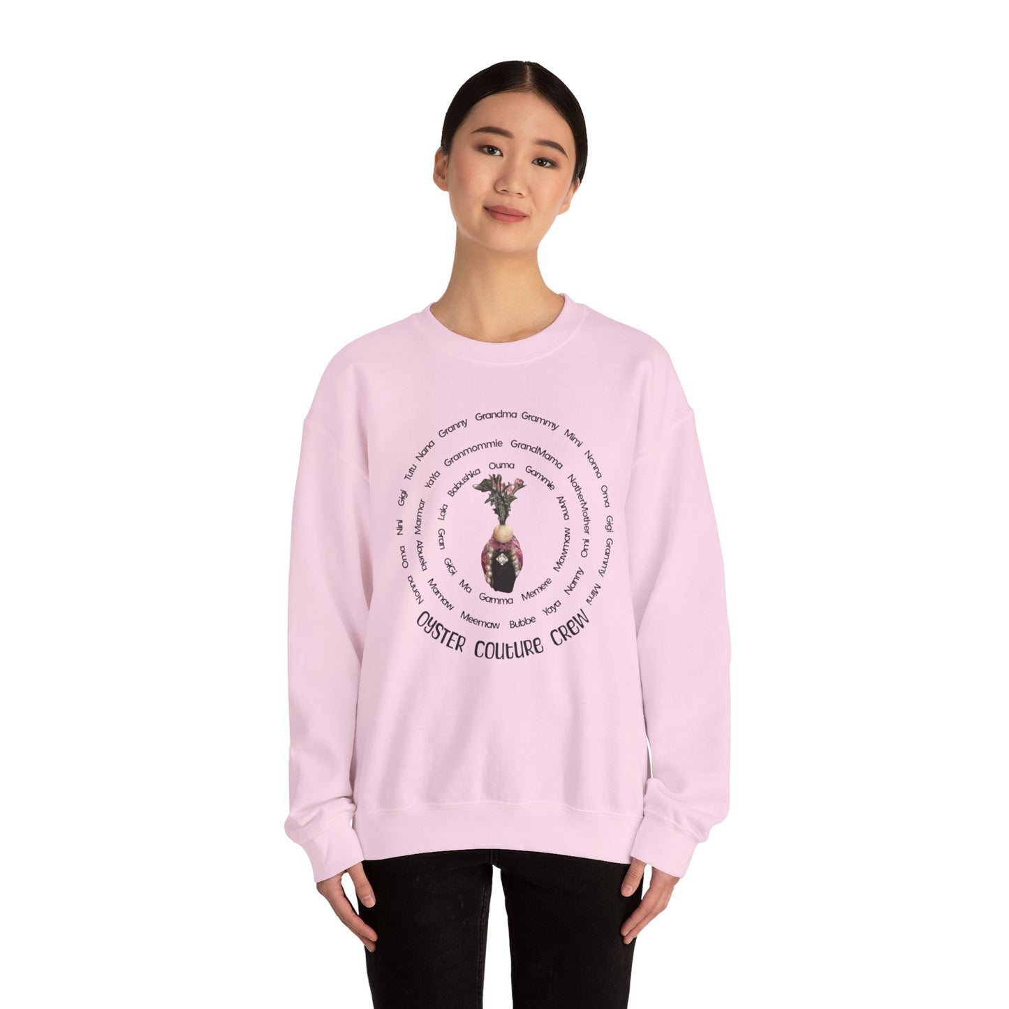 Unisex Heavy Blend™ Crewneck Sweatshirt Grandmas go by many names, find your Gramma name around Oyster Couture Diva