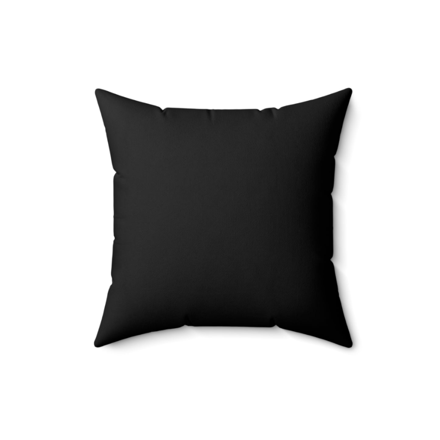 Darkest Blue Square Christmas ONE-side Pillow features Exquisite Oyster Shell Christmas Tree