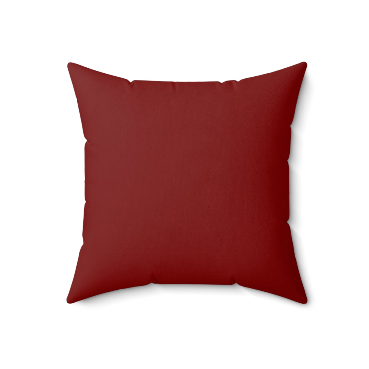 Deepest RED Christmas ONE-side Pillow Exquisite Oyster Shell Christmas Tree