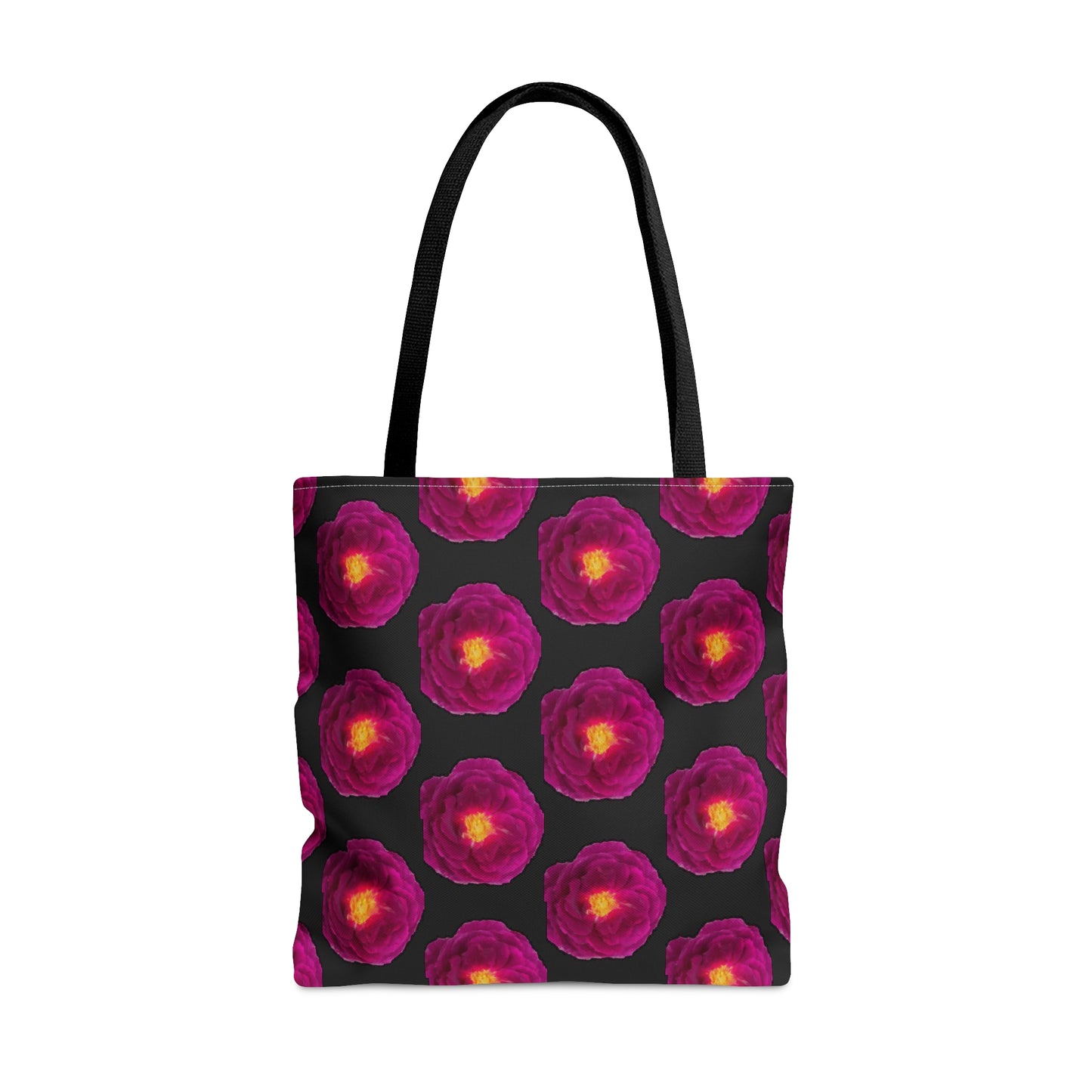 Tote Bag in 3 sizes! Reusable gift/ shopping/carryall bag for Girl groups, teams, Wedding parties, Club gifts, Shopping, Beach - Magical Magenta Rose