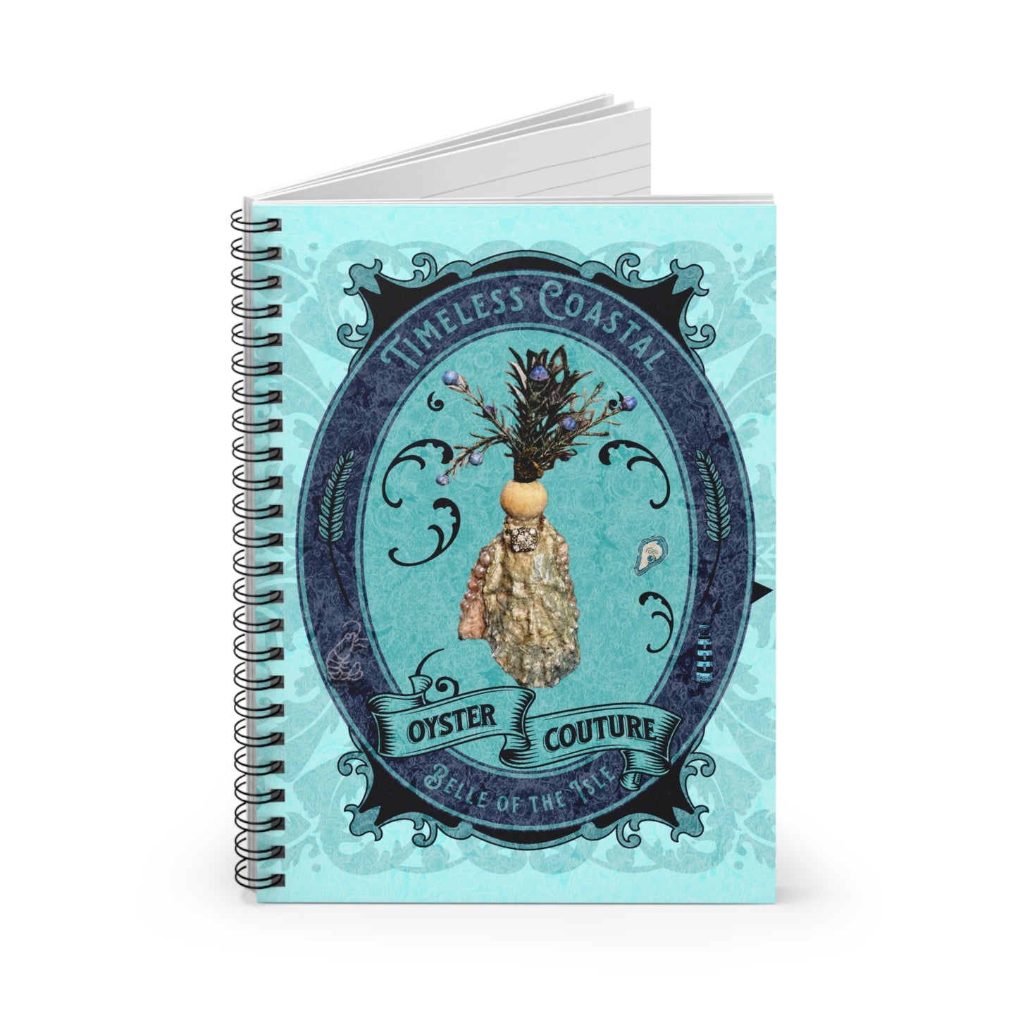 Spiral Notebook - Ruled Line Oyster Couture Characters Collection