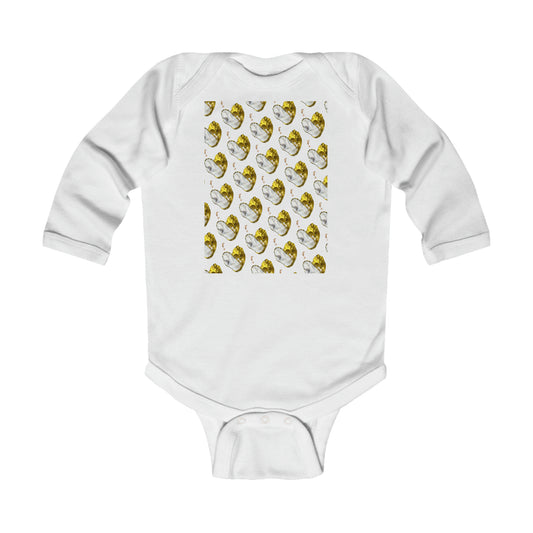 Infant Long Sleeve Bodysuit "TwoCan Love"