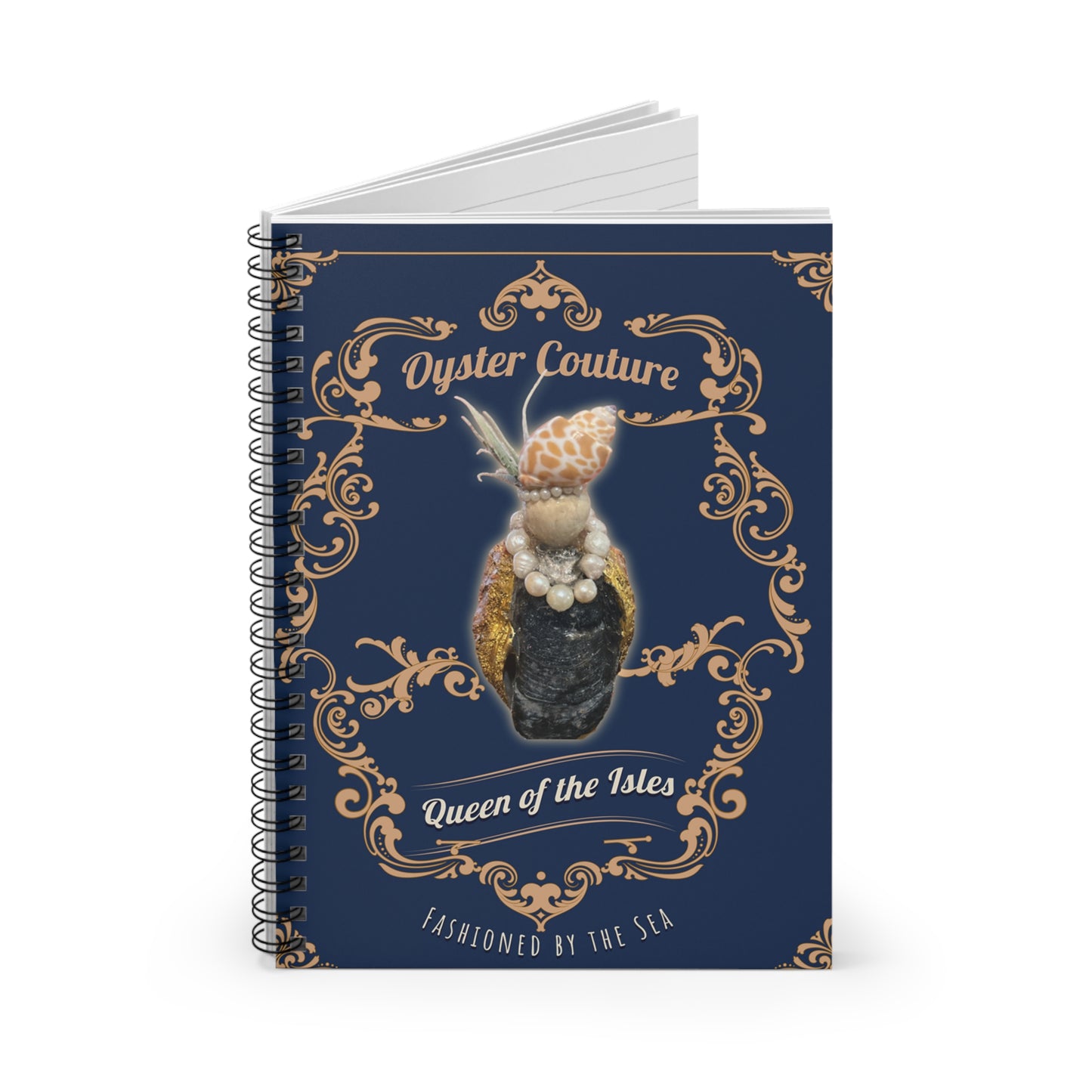 Spiral Notebook - Ruled Line Oyster Couture Characters Collection