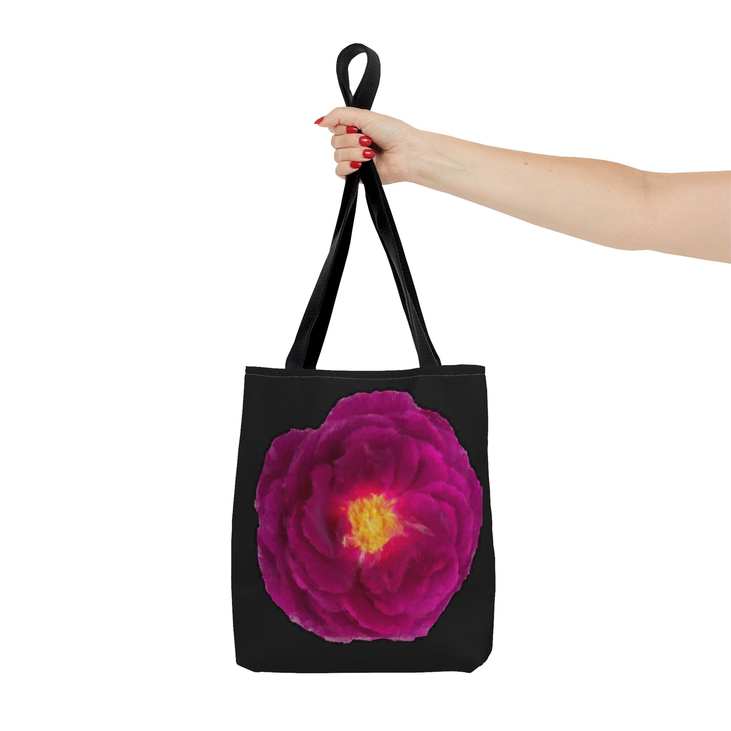 Tote Bag in 3 sizes! Girl groups, Wedding parties, Club gifts, Shopping, Beach - Magical Magenta Rose