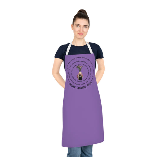 Best Grandma names apron, grandkids love finding favorite grandmother words every time, Grannie reveal, gender reveal for grandparents, baby shower,