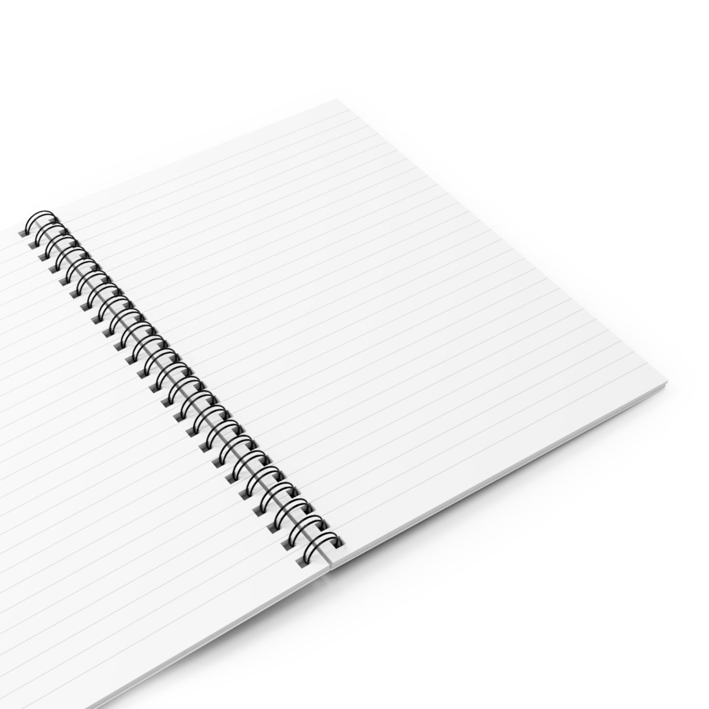 Spiral Notebook grey - Ruled Line