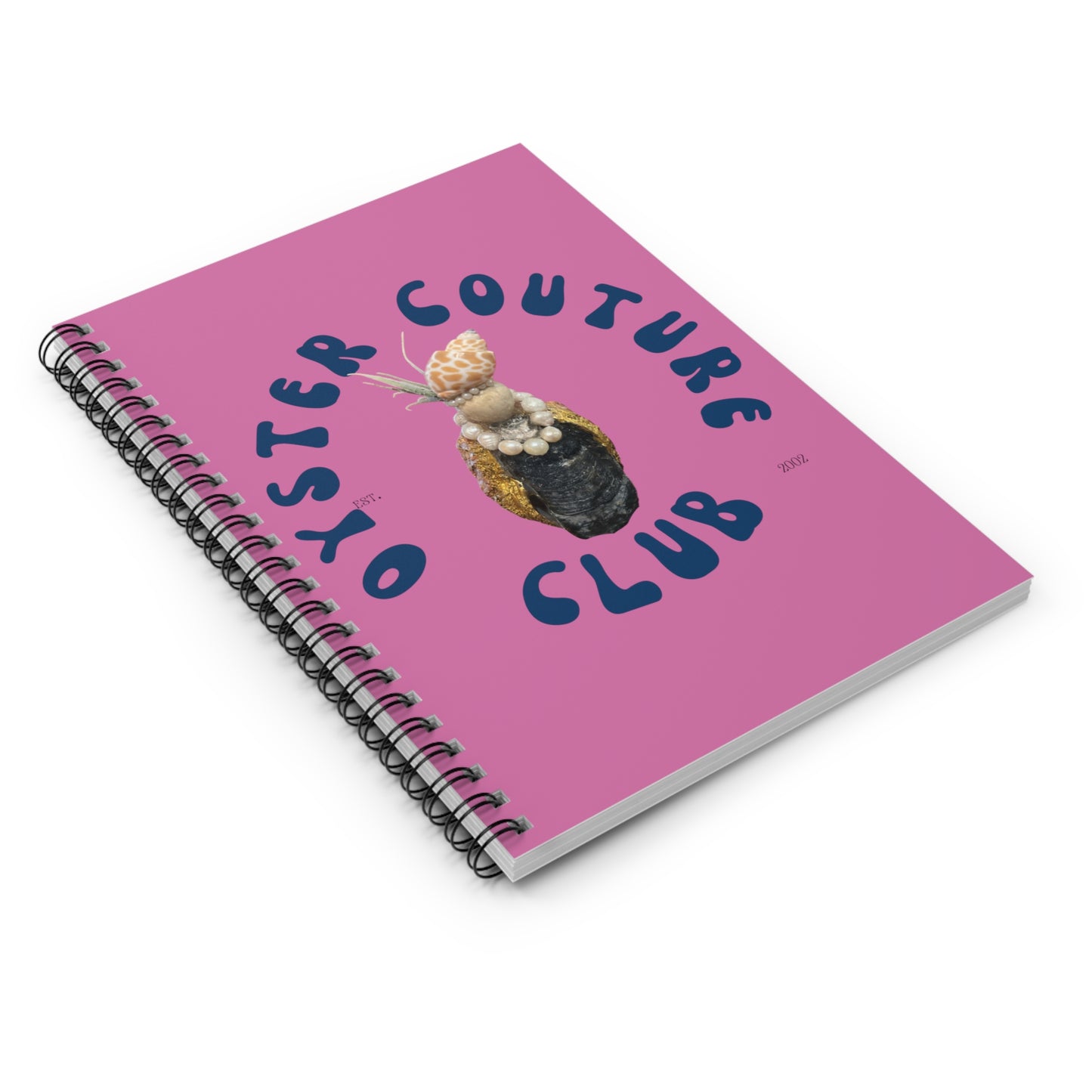 Spiral Notebook - Ruled Line Oyster Cuture Club Collection