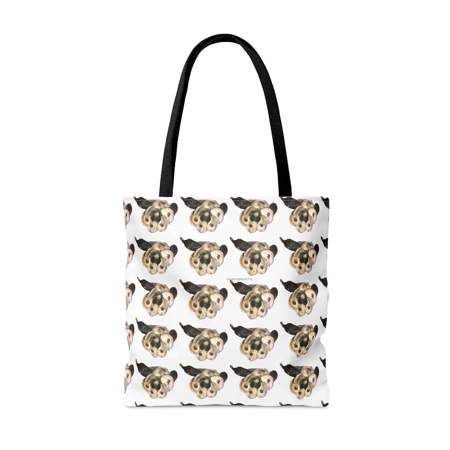 Tote Bag in 3 sizes! Girl groups, Wedding parties, Church groups, Club gifts, Shopping, Beach - Gold and white heart with pearls